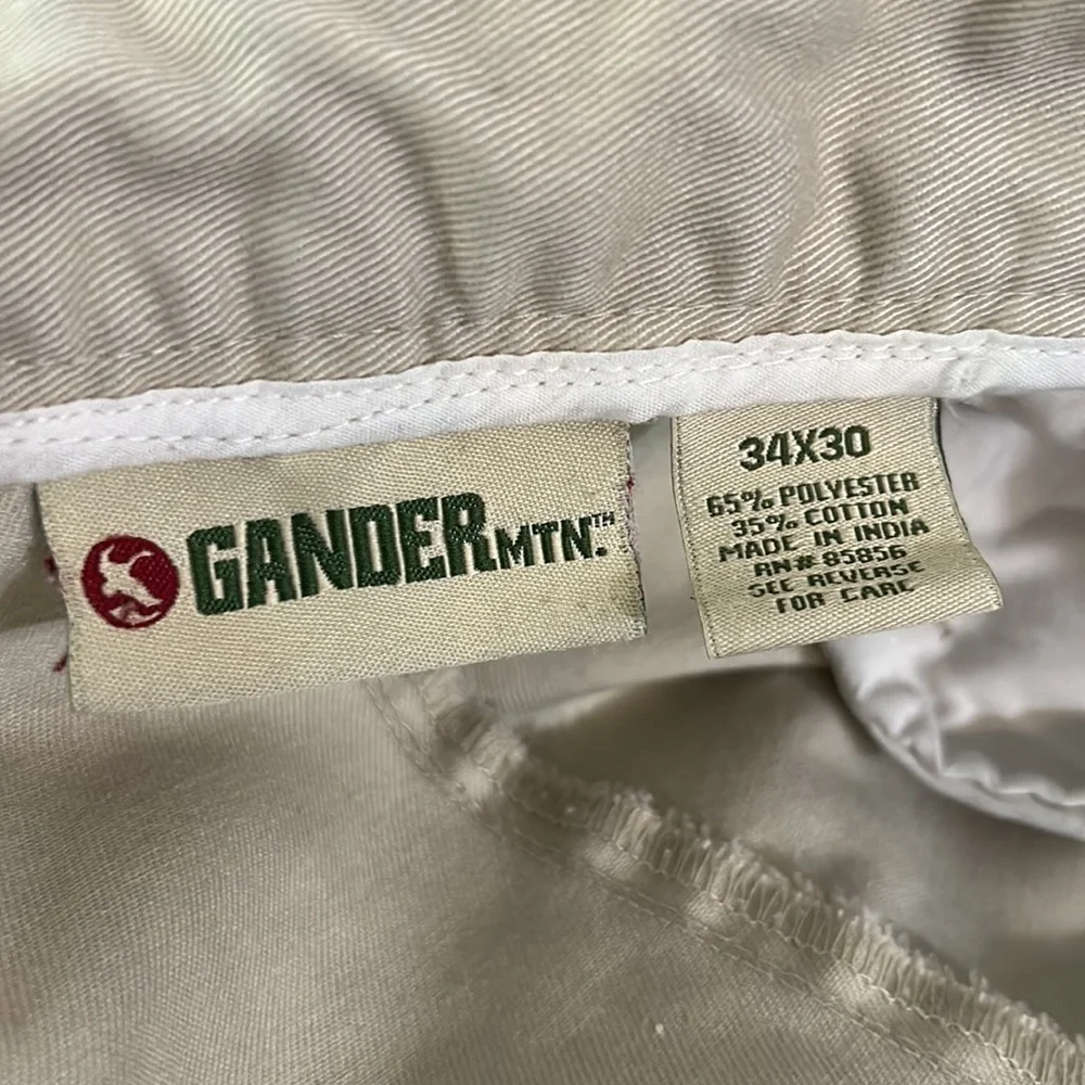 Gander Mountain khaki‎ pants size 34x30